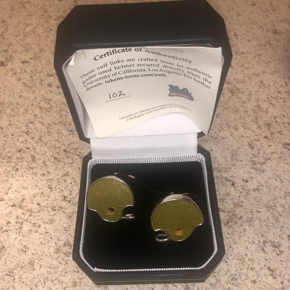 UCLA cuff links